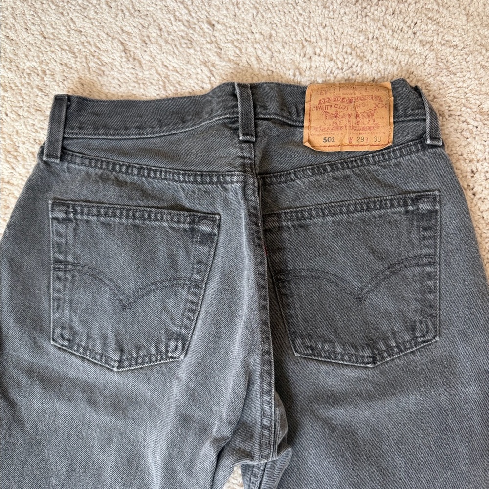 Vintage 501 Levi’s dark grey - Picture 3 of 7